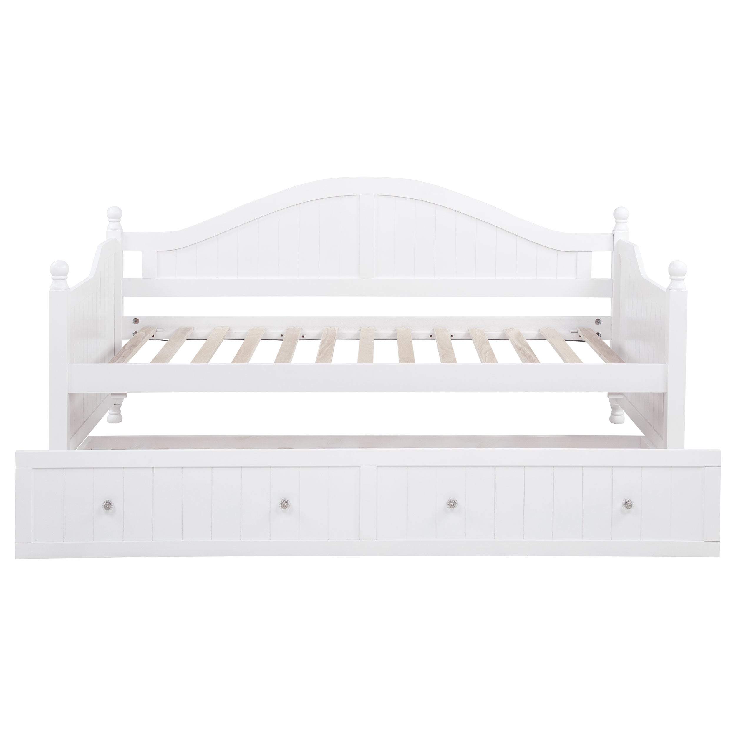 White Twin Daybed with Trundle