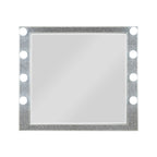 Sliverfluff Mirrored & Champagne Finish Mirror W/Light