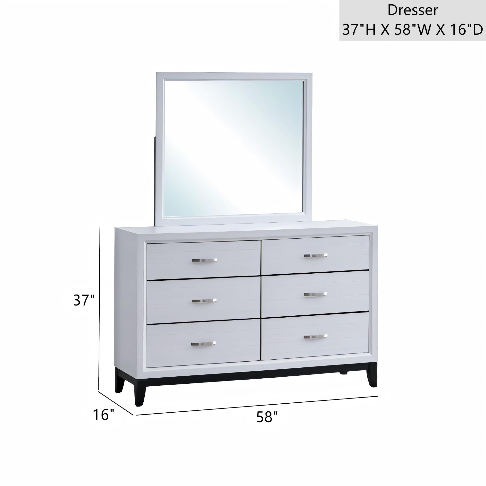 Glasgow G04390-D Dresser (Mirror Not Included)