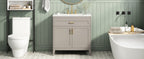 30" Bathroom Vanity with Ceramic Sink Top