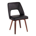 Mid-Century Modern Upholstered Chair Set
