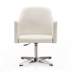 Pelo Vegan Leather Swivel Lounge Chair
