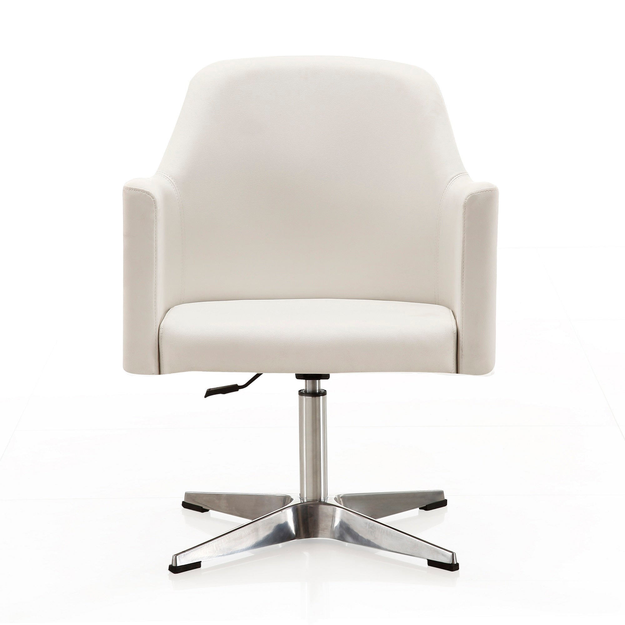 Pelo Vegan Leather Swivel Lounge Chair