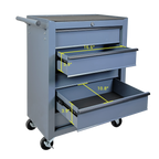 Rolling Metal Tool Chest with 5 Drawers