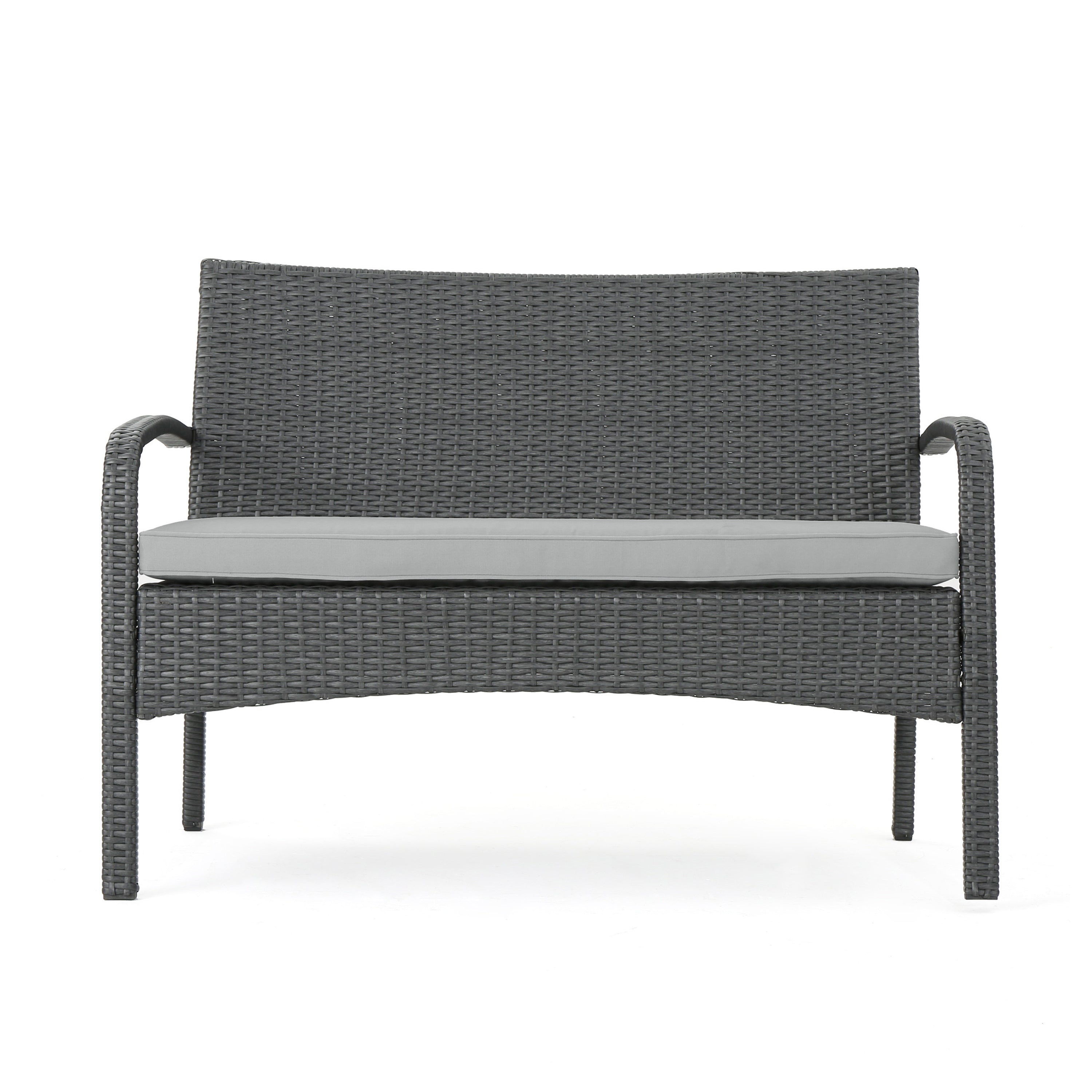 Cordoba KD Wicker 4 Piece Chat Set