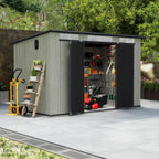 6x11FT Outdoor Resin Storage Shed