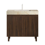 LULA 36" Bathroom Vanity & Sink, Freestanding Cabinet