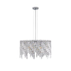 24" Luxurious Round Crystal Chandelier