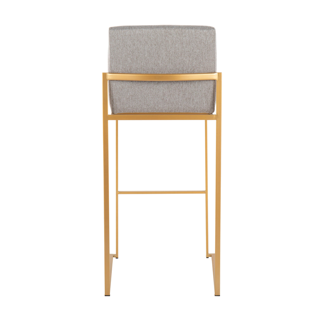 Contemporary High Back Barstool