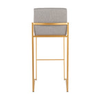Contemporary High Back Barstool