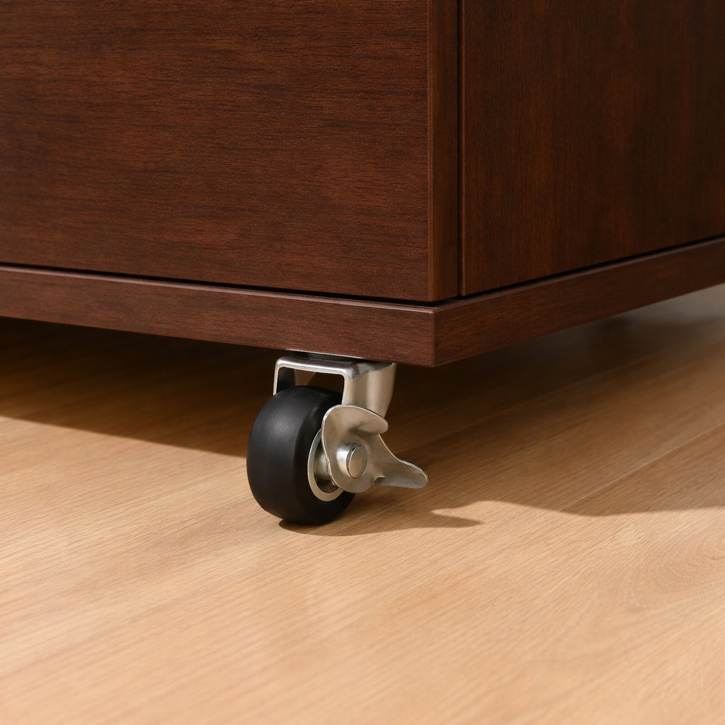 5 Drawer Dresser on Wheels