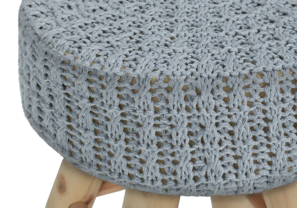 12" Round Ottoman, Pouf, Footrest, Foot Stool