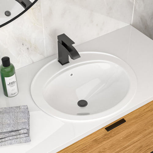 21.8 Inch Drop In Bathroom Sink