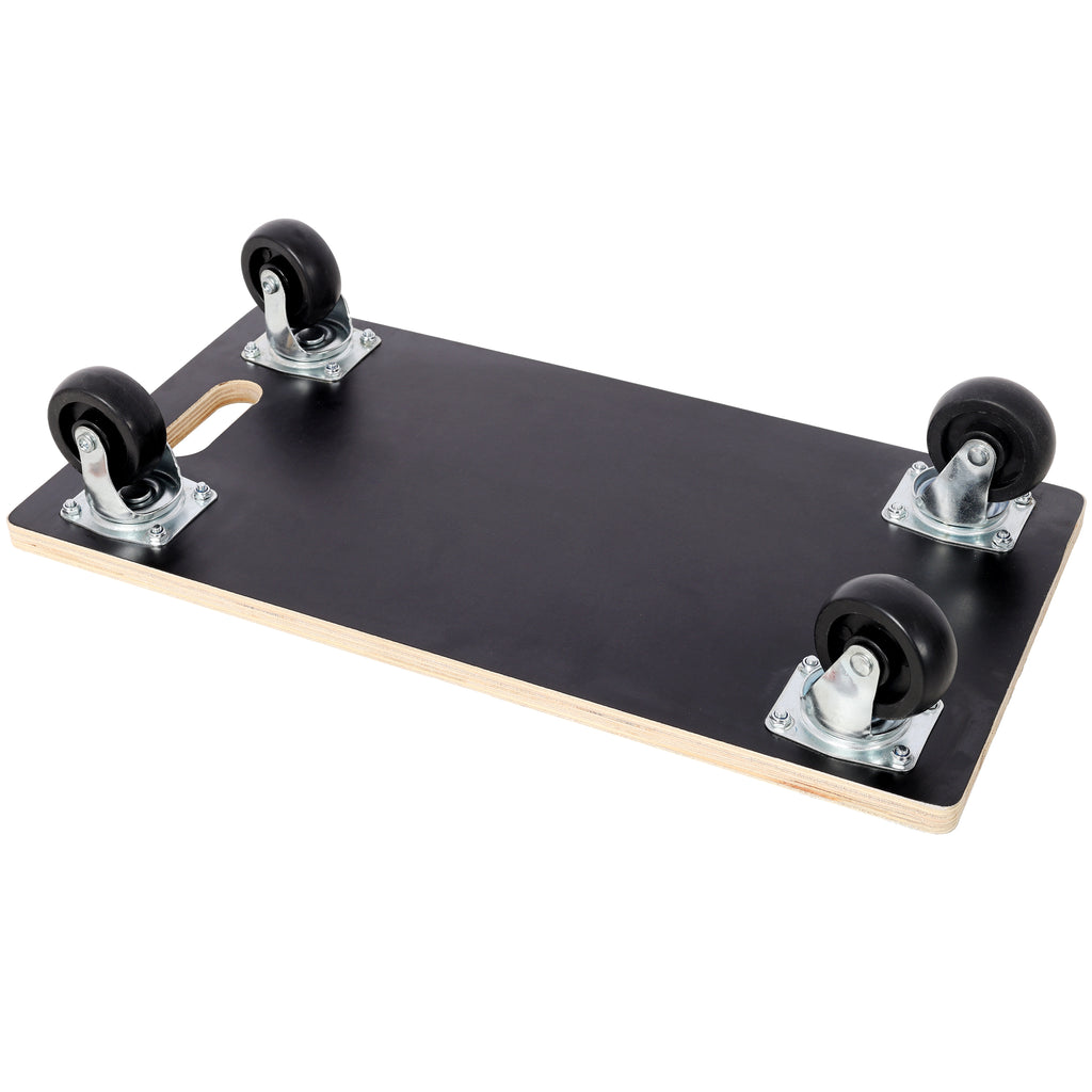 Furniture Moving Wooden Dolly with 4 PP Wheels