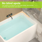 43" Acrylic Freestanding Bathtub