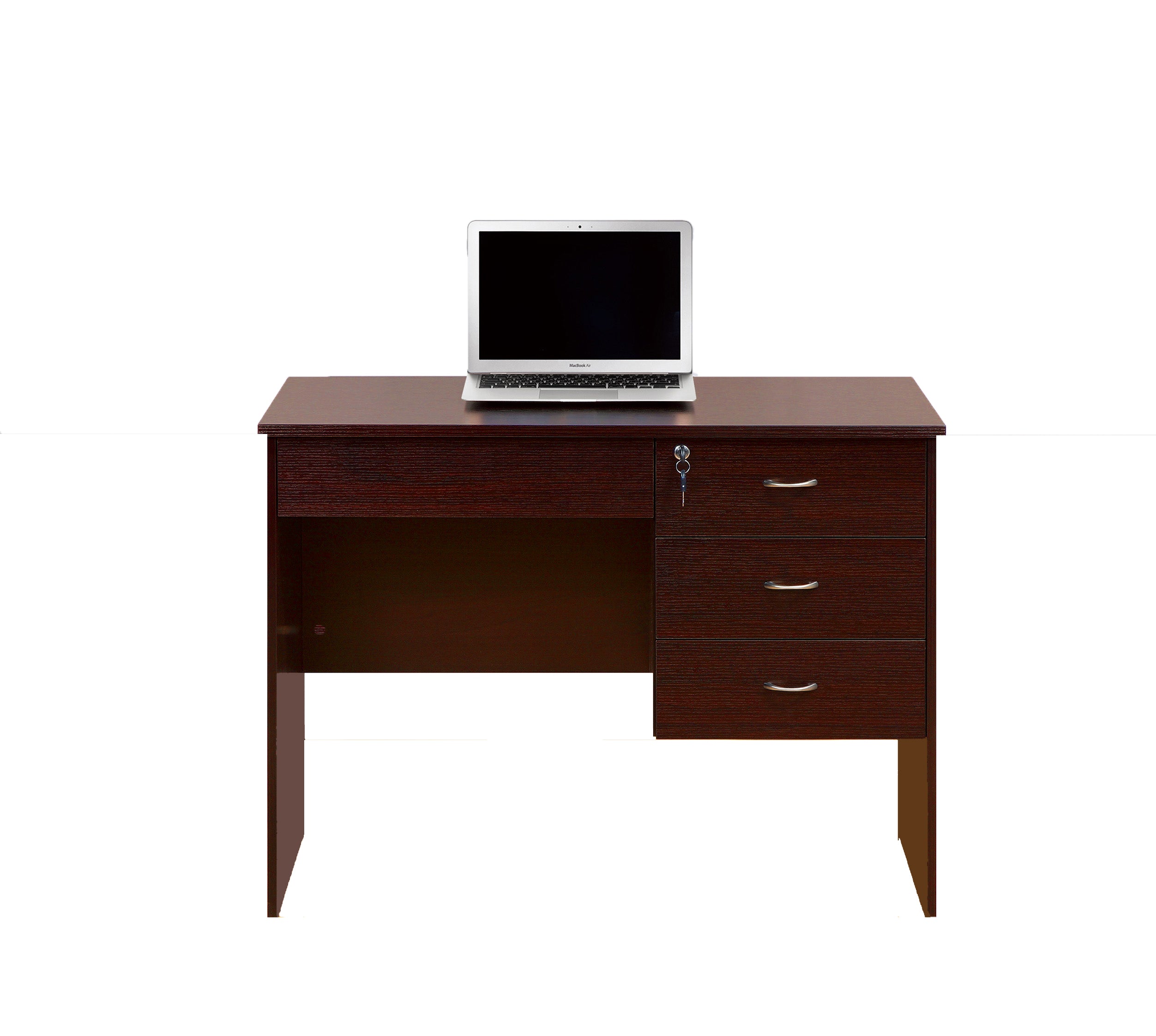Three Locking Drawers Student Desk