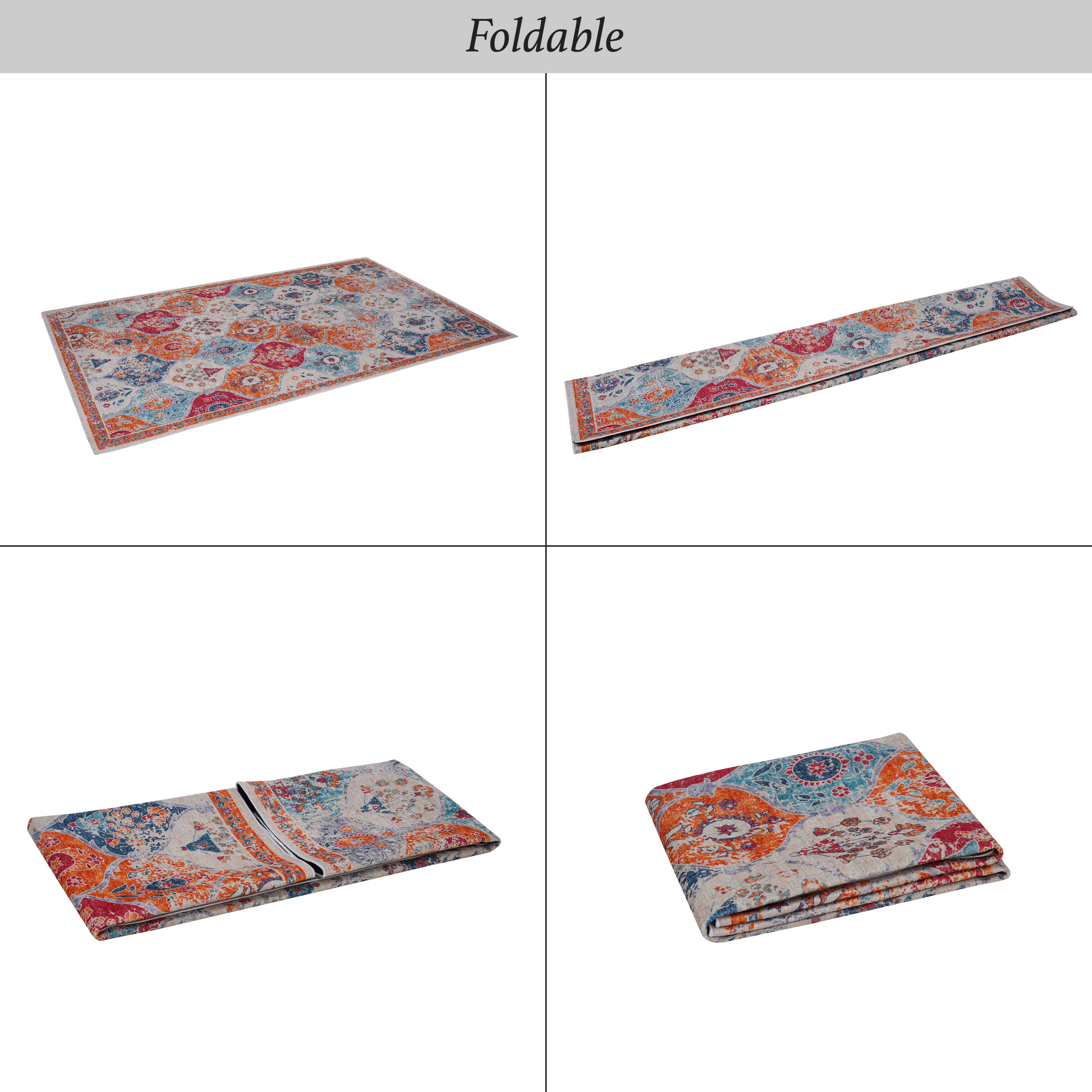 2x3 Machine Washable Area Rug