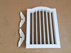27.6" Height Tall Freestanding Pet Gate