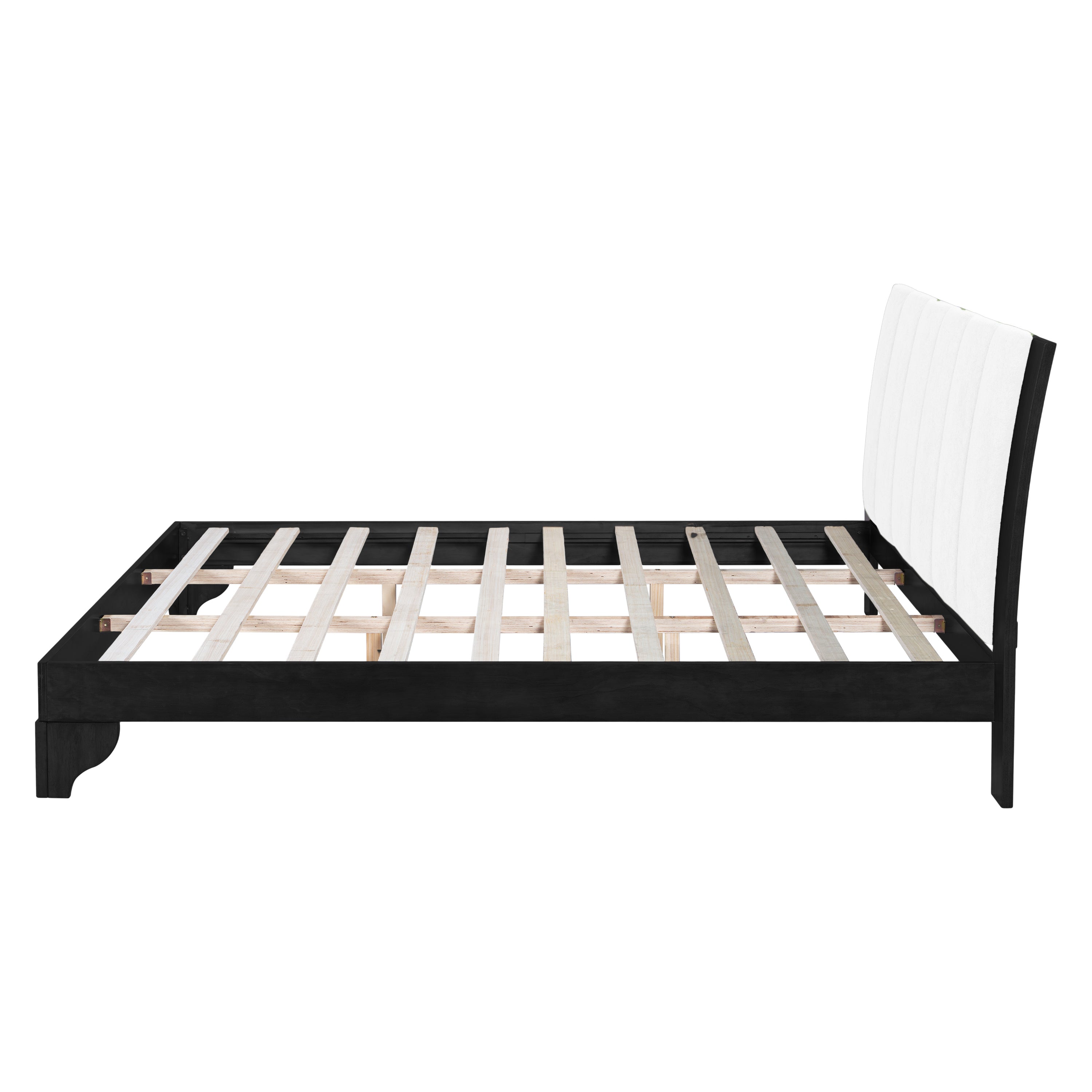 King Size Bed Frame in Black and White