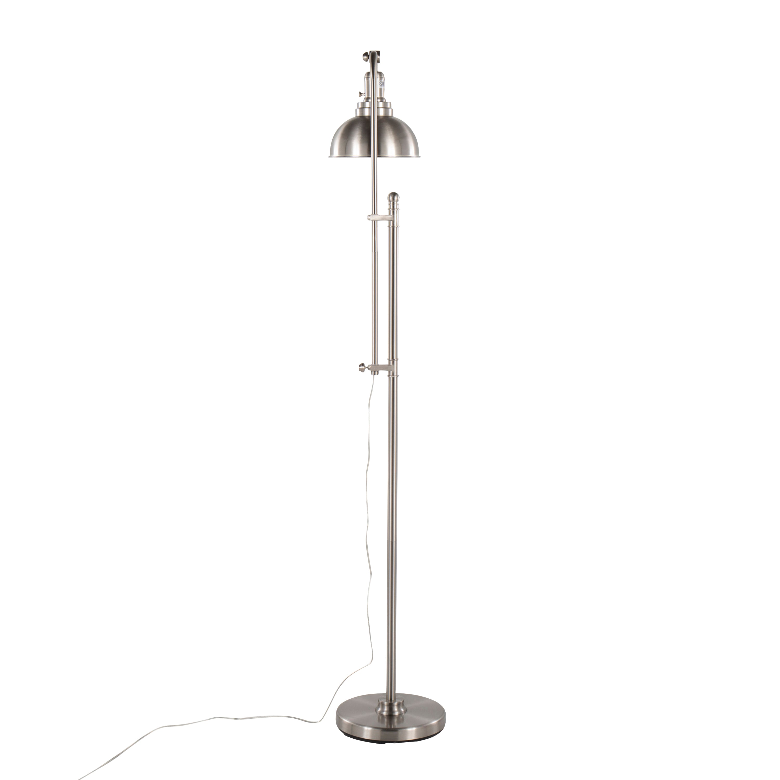 Floor Lamp in Nickel