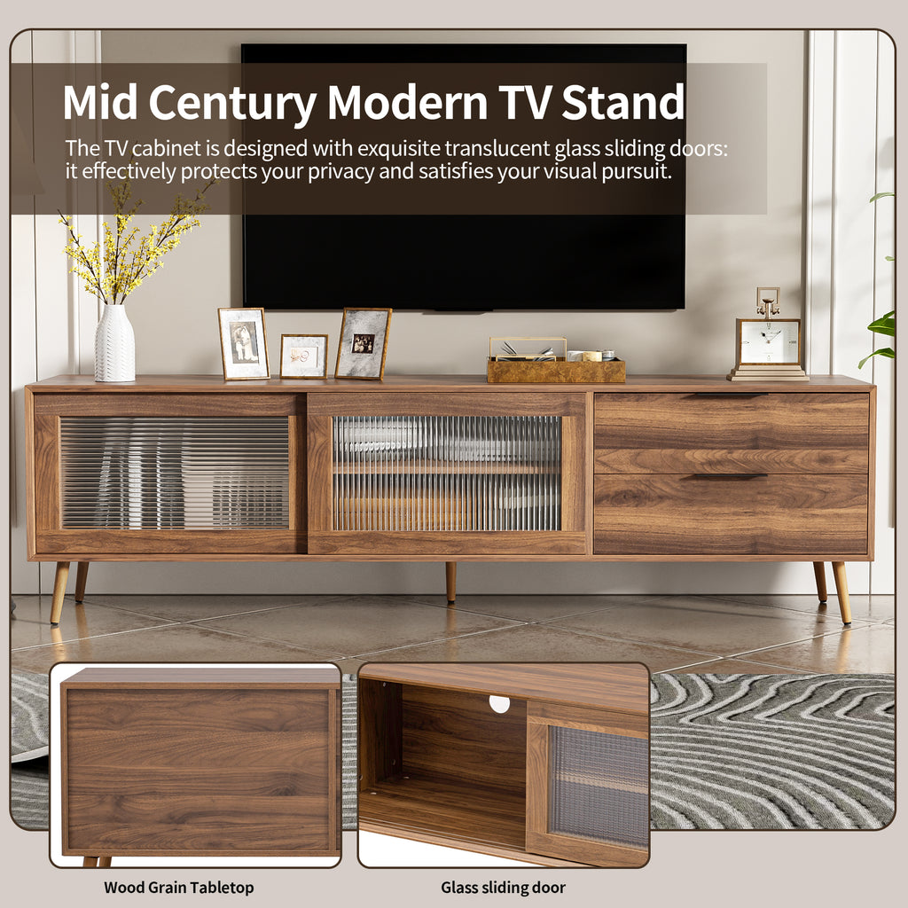 Modern TV Stand for 75"+ TV