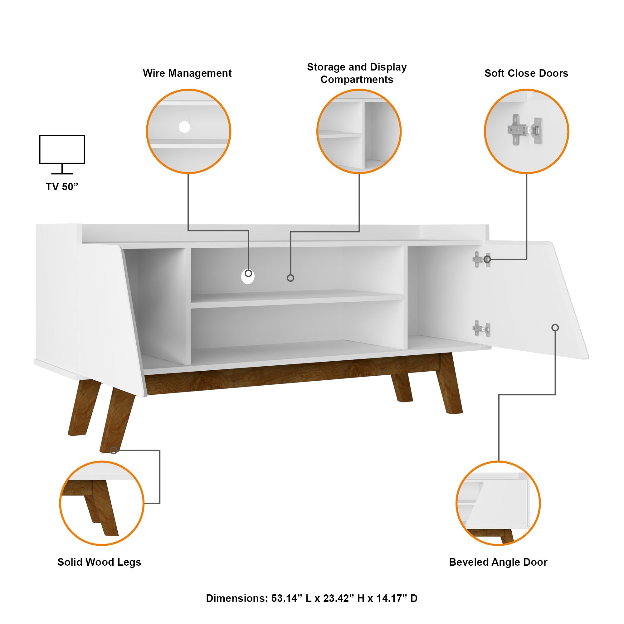 Marcus 53" TV Stand