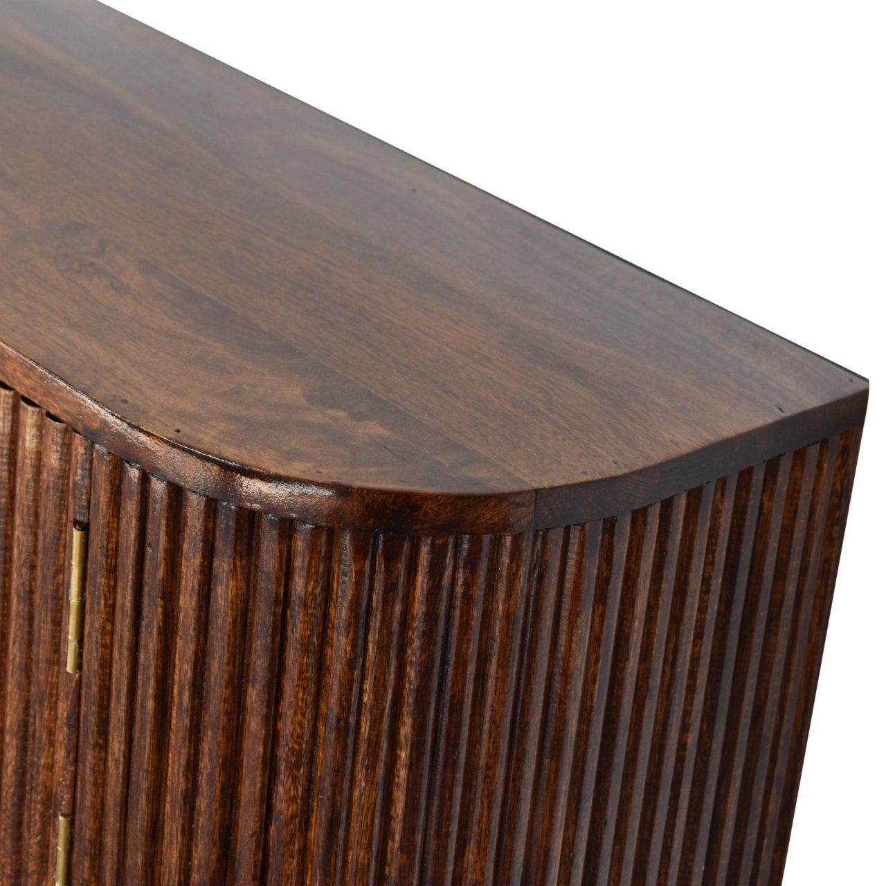 Solid Wood Chunky Chestnut Floating Bedside