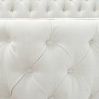 Brooklyn Queen Tufted Panel Bed Headboard and Footboard Set