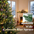 Prelit Colorado Christmas Tree