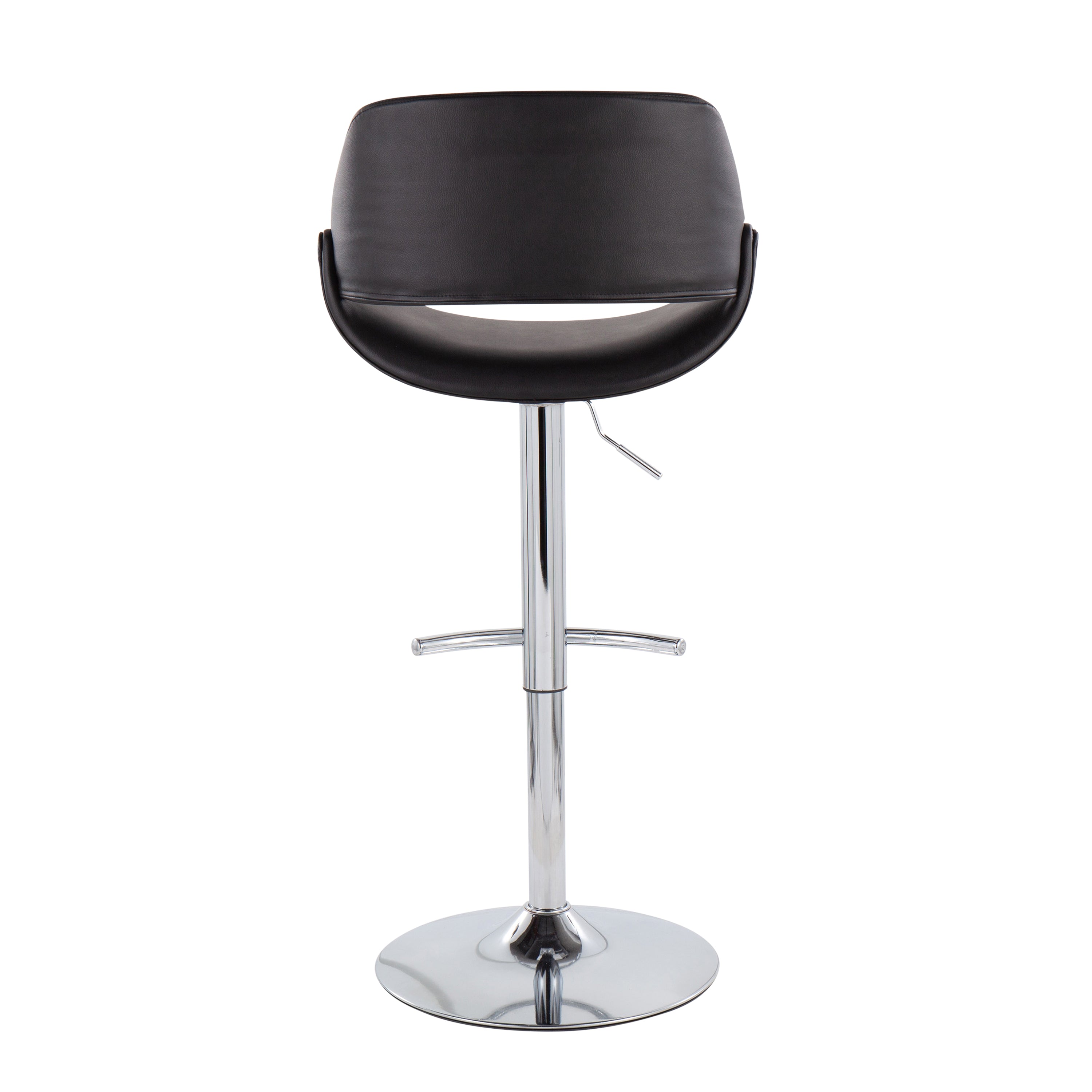 Contemporary Adjustable Bar Stool in Various Colors