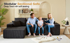 Modular Sectional Sofa with Chaise