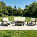 HIPS 3 Seater Outdoor Garden Sofa Set