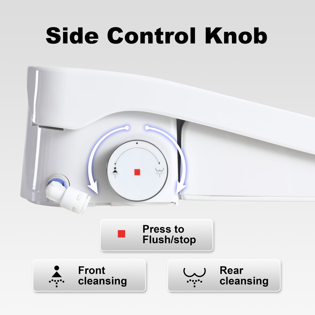 Smart Bidet Toilet Seat with Adjustable Heated Features
