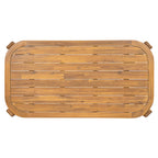 Kaja Outdoor Acacia Wood Dining Table