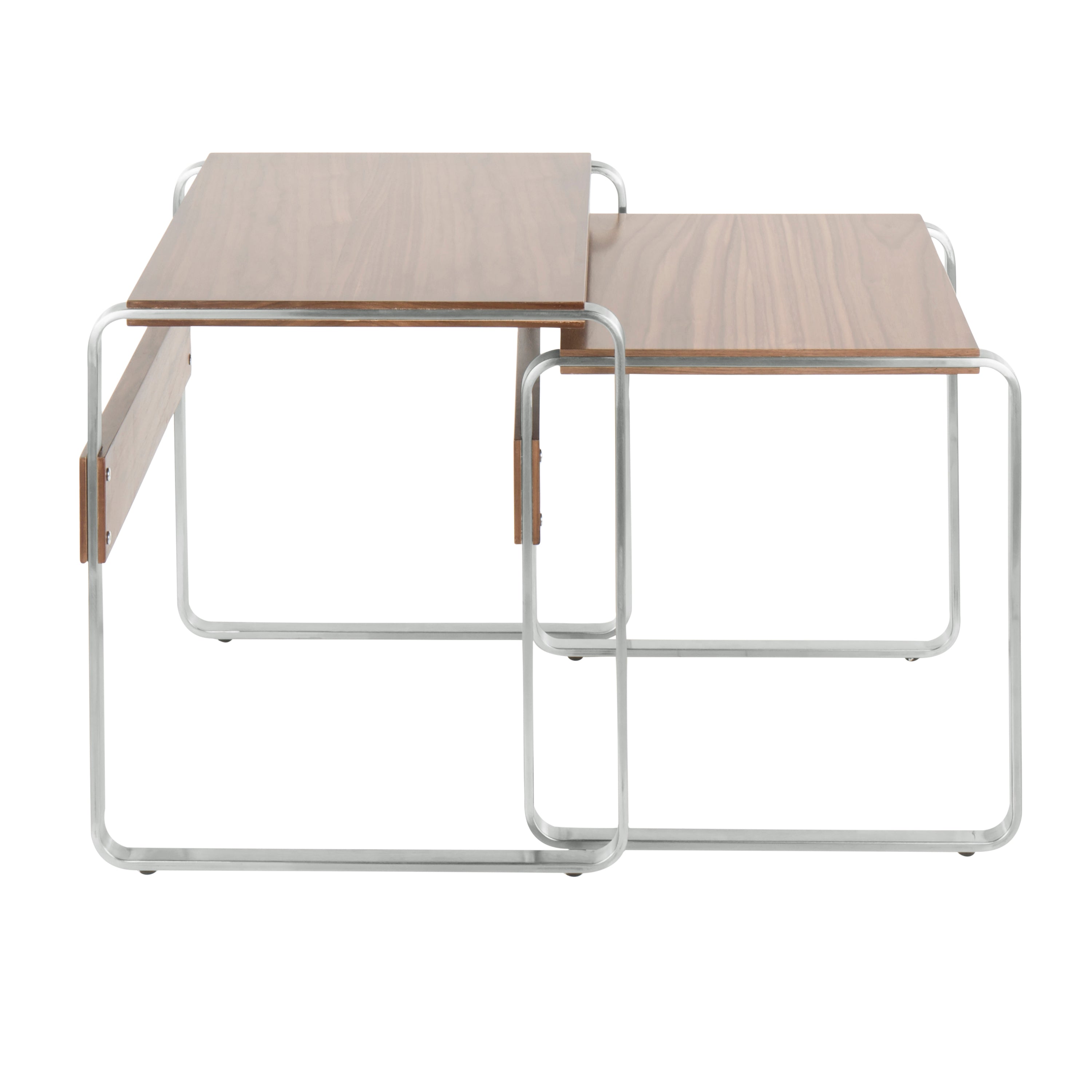 Tea Side Mid-Century Modern Nesting Tables