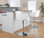 Stout Contemporary Adjustable Barstool with Swivel