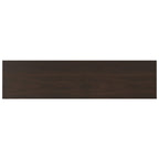 Warm Shaker 72 Inch Wide Solid Wood Low TV Stand in Tobacco