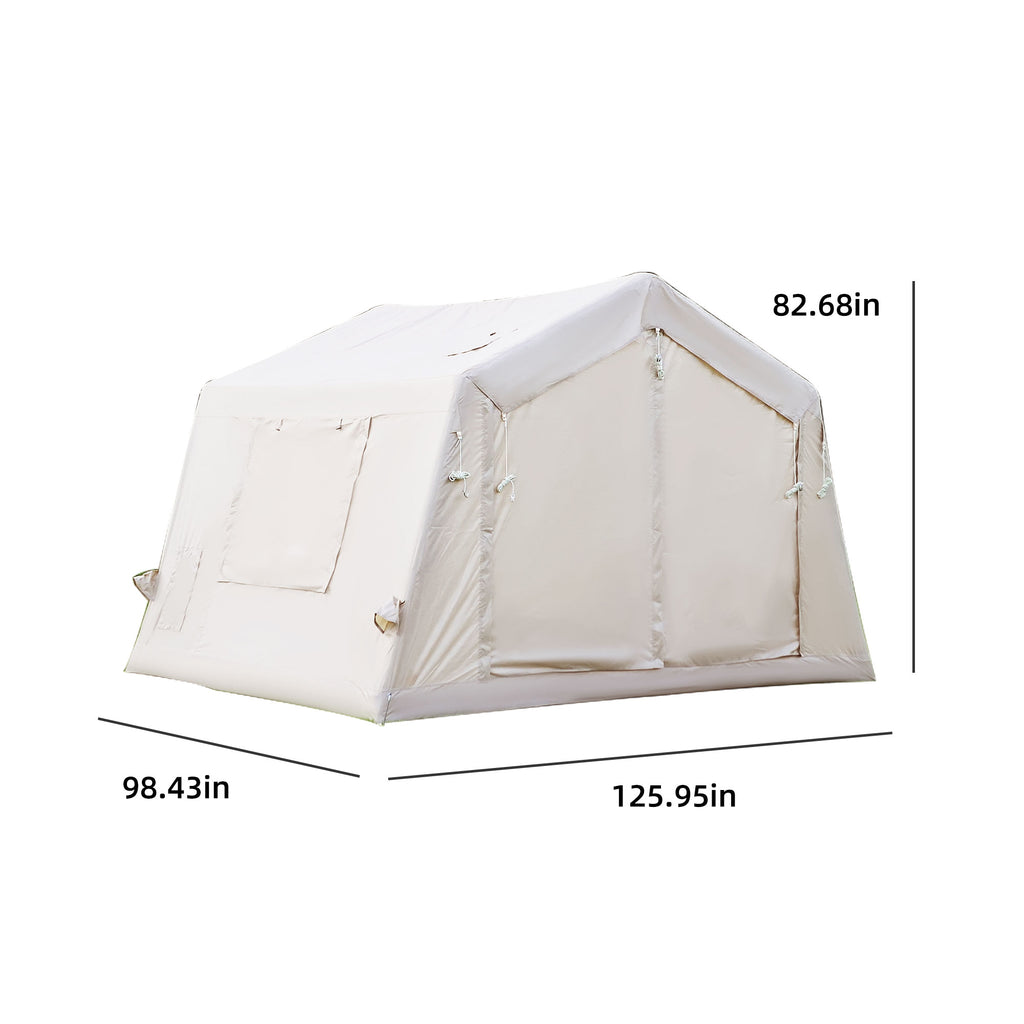 VKAMP Inflatable Camping Tent for 4-8 Persons