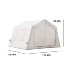 VKAMP Inflatable Camping Tent for 4-8 Persons