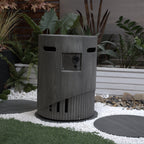32000 BTU Round Outdoor Gas Fire Pit