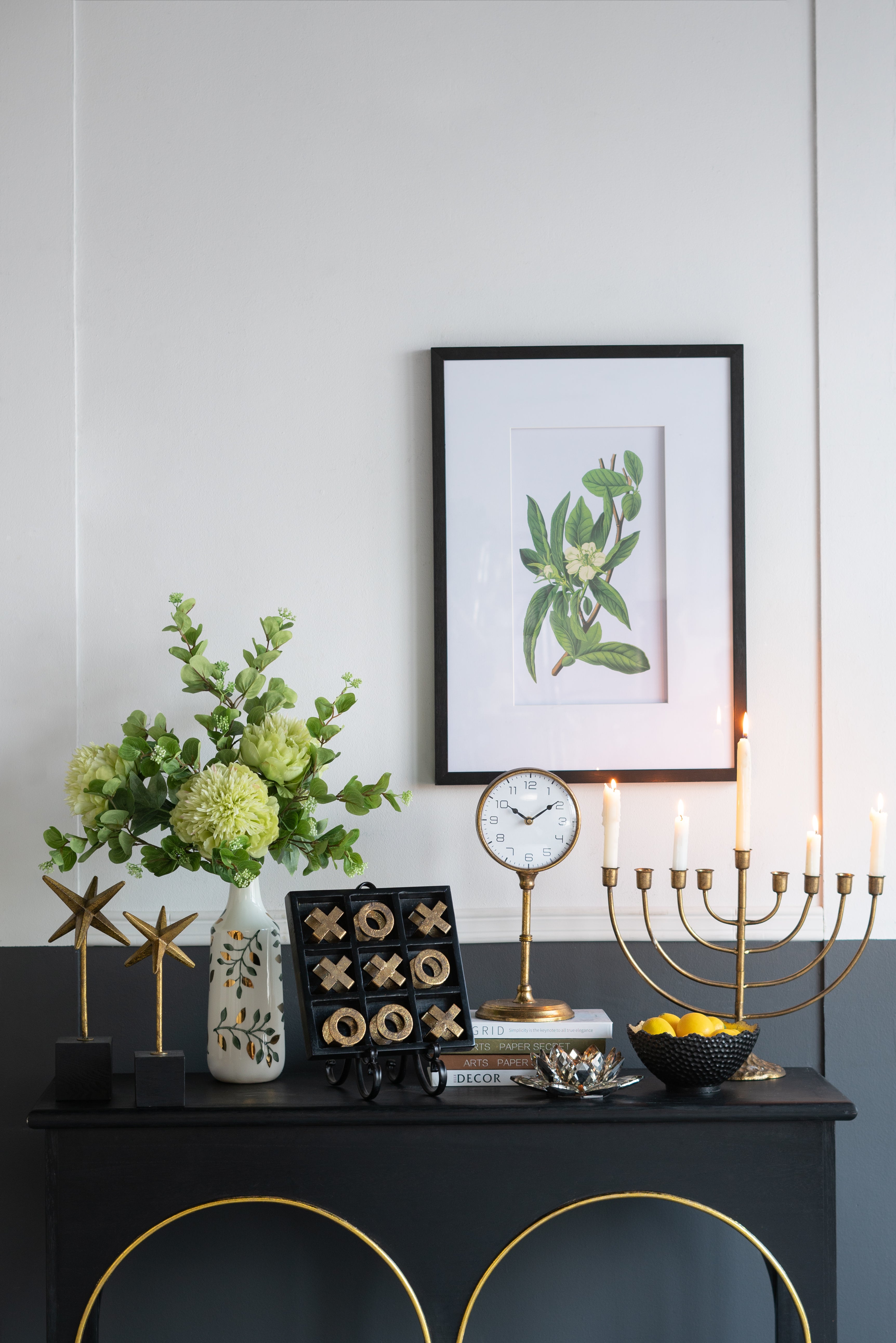 Vintage Inspired Decorative Table Clock