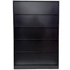70.87" Tall Bookshelf with 10 Cubes and 3 Doors