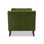 Josephine 60" Upholstered Chaise Lounge, Olive