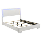 August Glossy Modern Bedroom Set