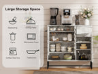44.3" Farmhouse Sideboard Cabinet with Storage