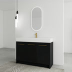 48 Inch Freestanding Bathroom Vanity with Resin Sink