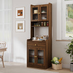 Kitchen Pantry Hutch Storage Cabinet