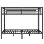 Metal Queen Over Queen Bunk Bed