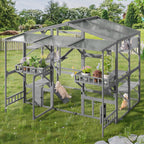 Large Outdoor Catio for 6-10 Cats