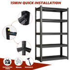 5-Tier Metal Storage Shelving